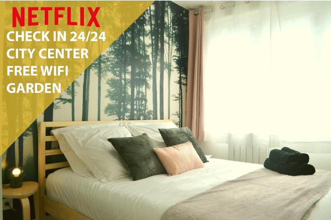 Les Grumes, Centre Ville, Jardin,Self Check-In, Freewifi, Netflix Compiègne Kültér fotó